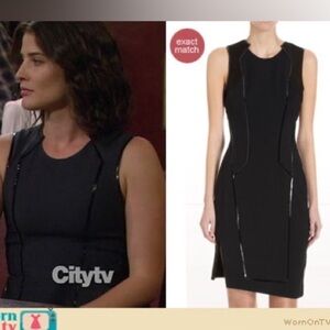 Elegant Helmut Lang Little Black Dress Sleeveless